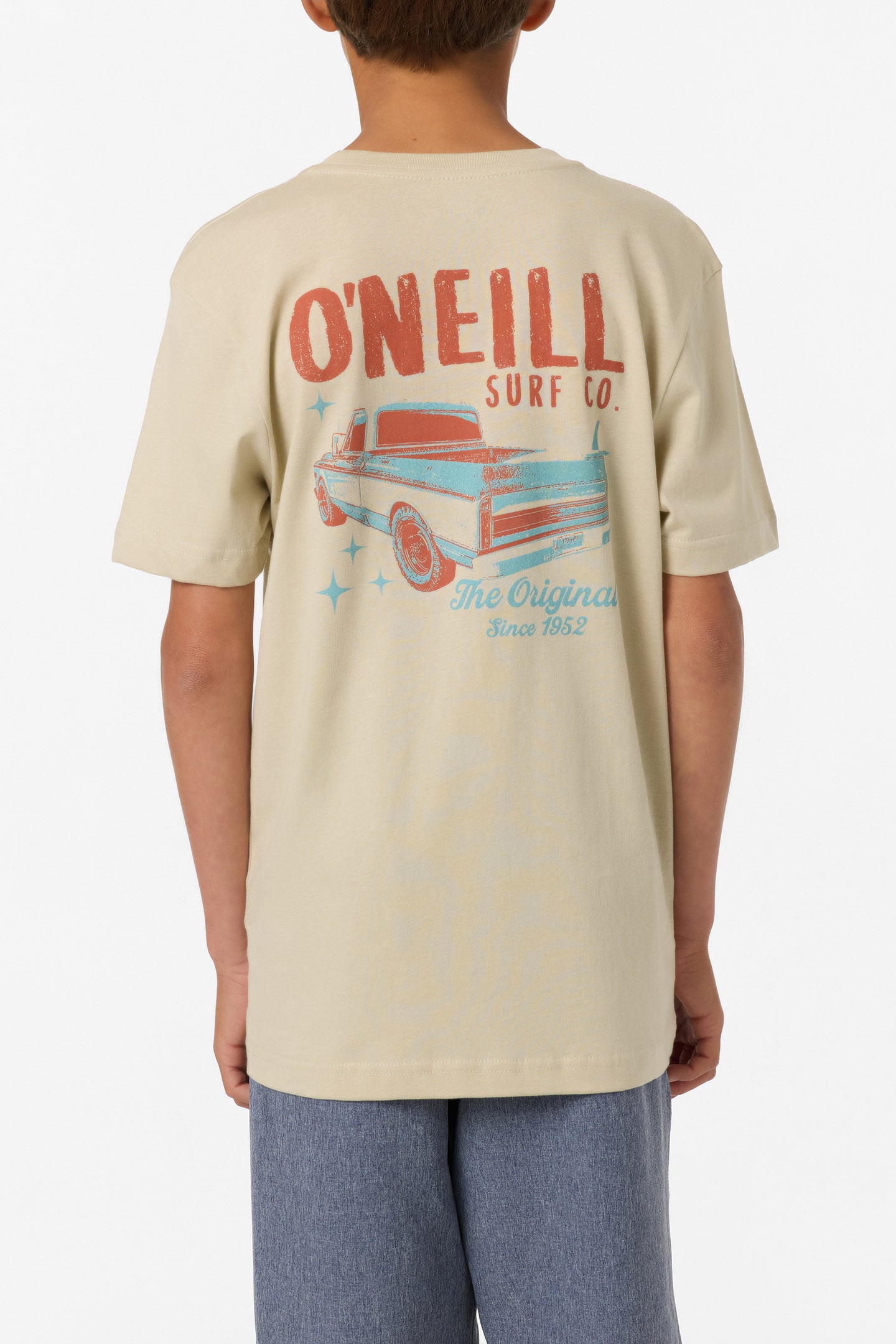 Boy's Open Road Tee - Lt Khaki | O'Neill