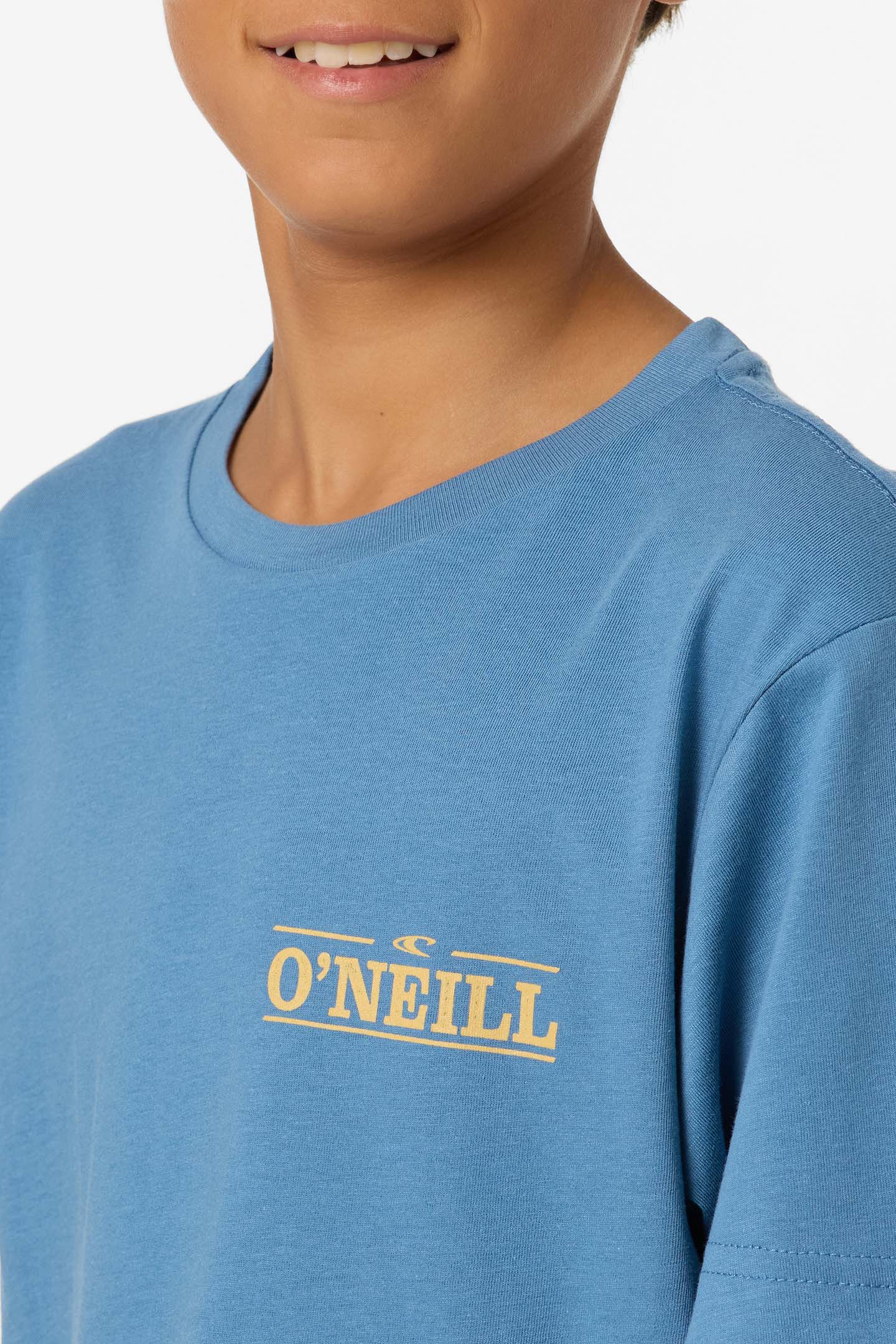 Boy's Quality Block Tee - Captain's Blue | O'Neill