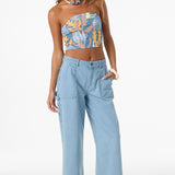 Adeline Geo Tube Top - Captain'S Blue | O'Neill