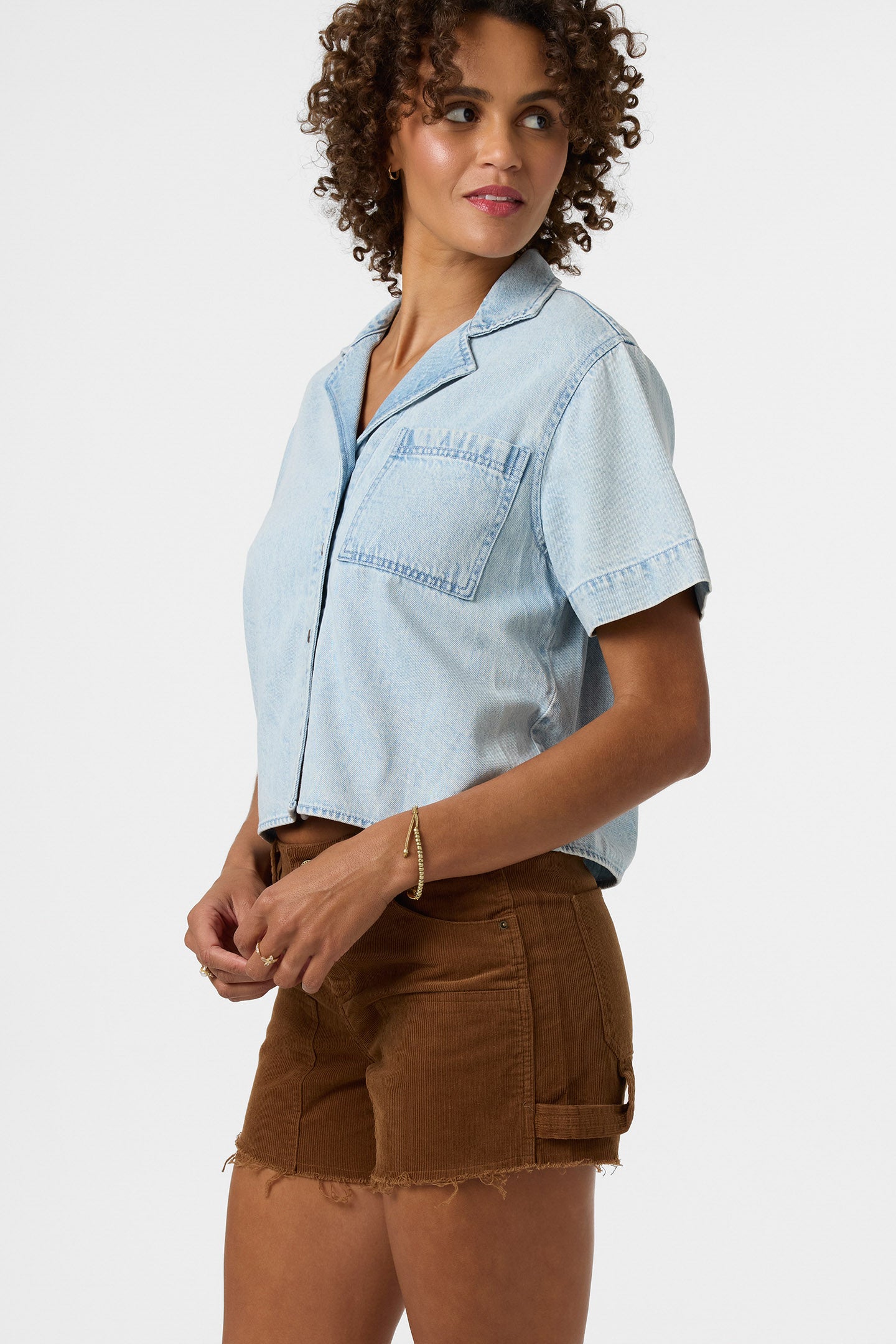 トップス cootie denim shirt S indigo O'Riginals Channing Denim Shirt Tops - Indigo | O'Neill