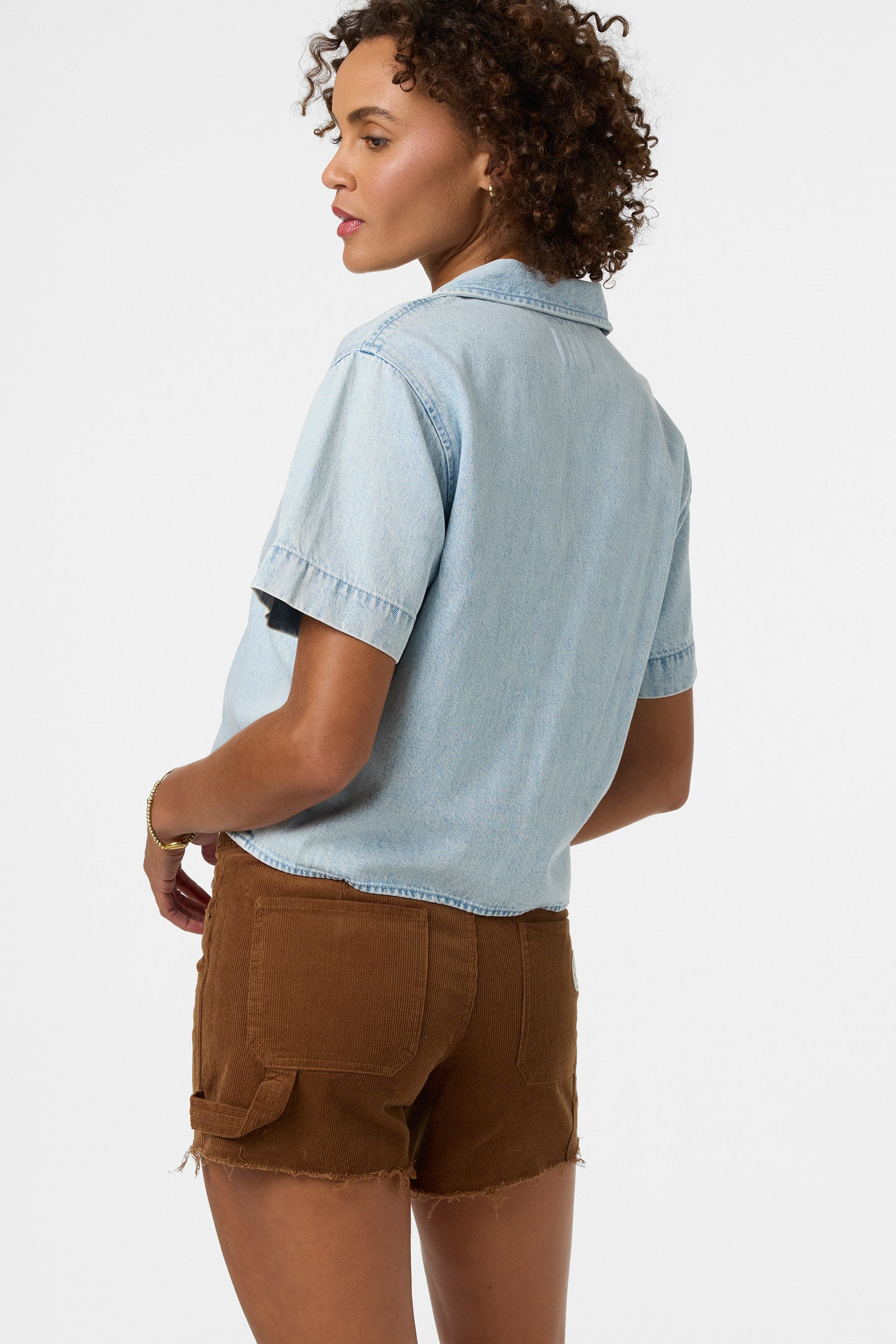 O'Riginals Channing Denim Shirt Tops - Indigo | O'Neill