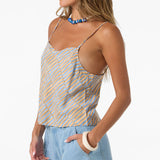 Matilda Stripe Top - Dark Khaki | O'Neill