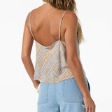 Matilda Stripe Top - Dark Khaki | O'Neill