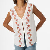 Farren Floral Top - Tofu | O'Neill