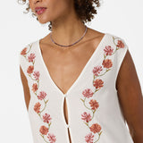 Farren Floral Top - Tofu | O'Neill