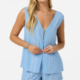 Farren Wave Top - Blue Glass | O'Neill