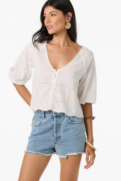 Flora Top S - White | O'Neill