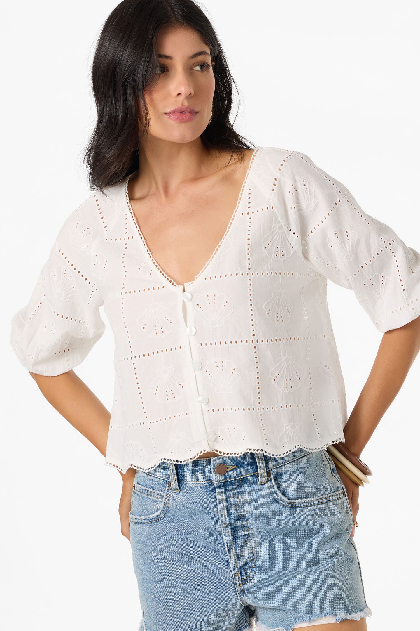 Flora Top - White | O'Neill