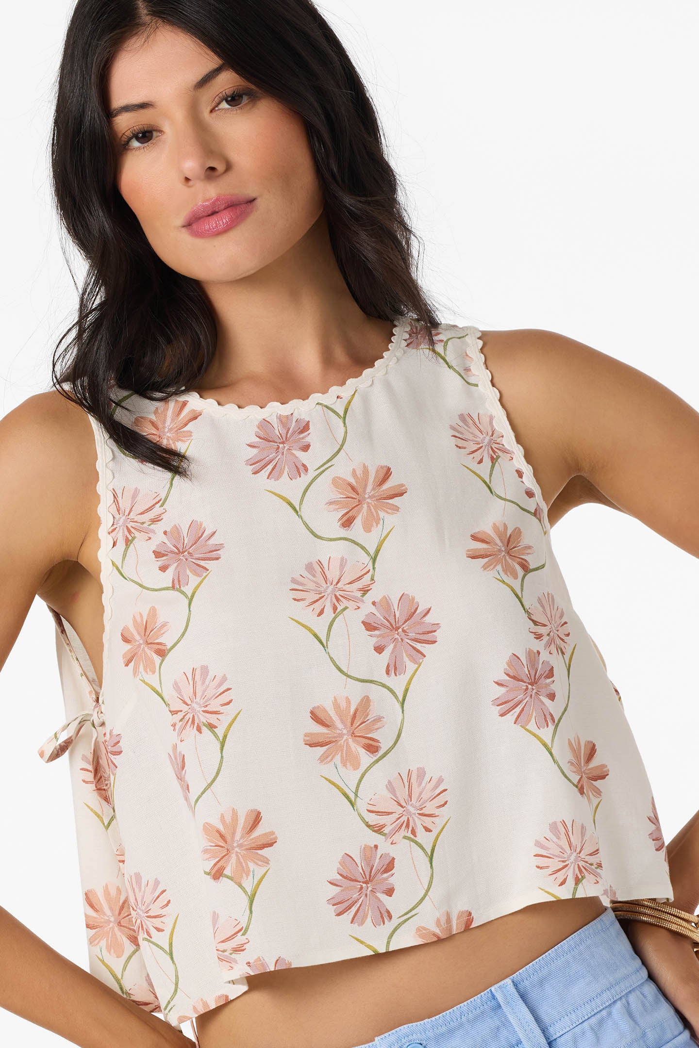 Athena Ivy Floral Top - Tofu | O'Neill