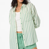 Leni Stripe Relaxed Long Sleeve Top -  | O'Neill