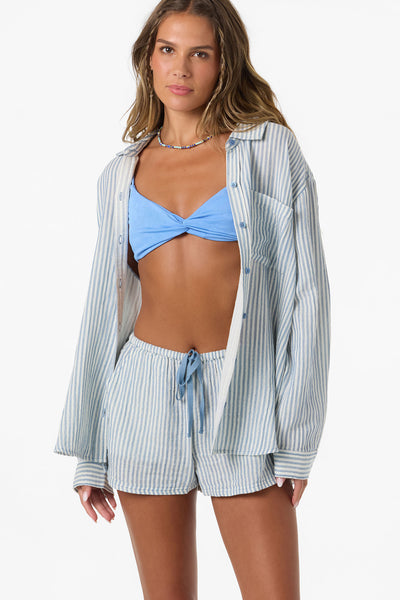 みーたんたん★TODAYFUL Stripe Over Shirts TODAYFUL（トゥデイフル）の「ストライプオーバーシャツ（シャツ
