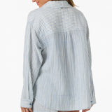 Leni Stripe Relaxed Long Sleeve Top - Tofu | O'Neill