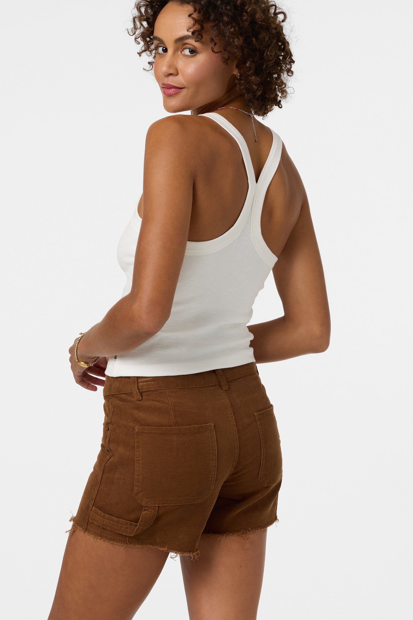 CLANE LOW WAIST TUCK SHORT PANTS ブラウン 1 O'Riginals Harlyn Solid Short Shorts - Toffee | O'Neill