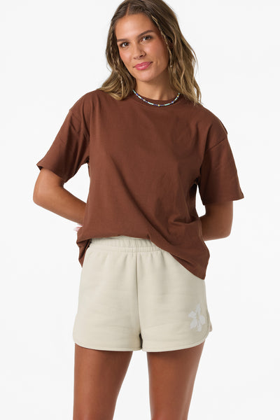 Tropic Melt Scallop Lounge Shorts - Lt Khaki | O'Neill