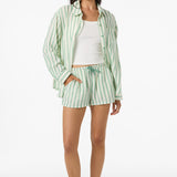Brenda Stripe Beach Shorts - Green | O'Neill