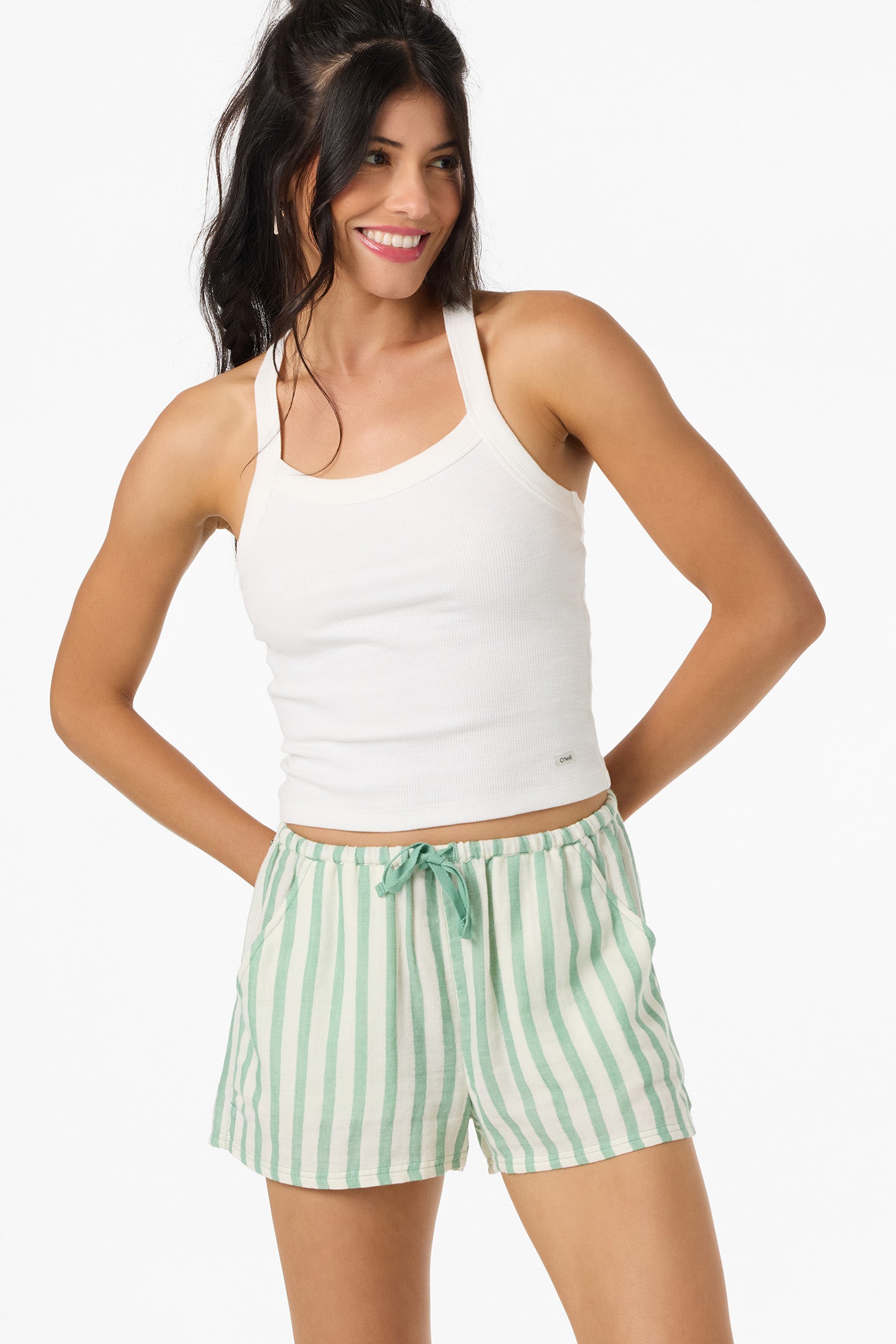 Brenda Stripe Beach Shorts -  | O'Neill