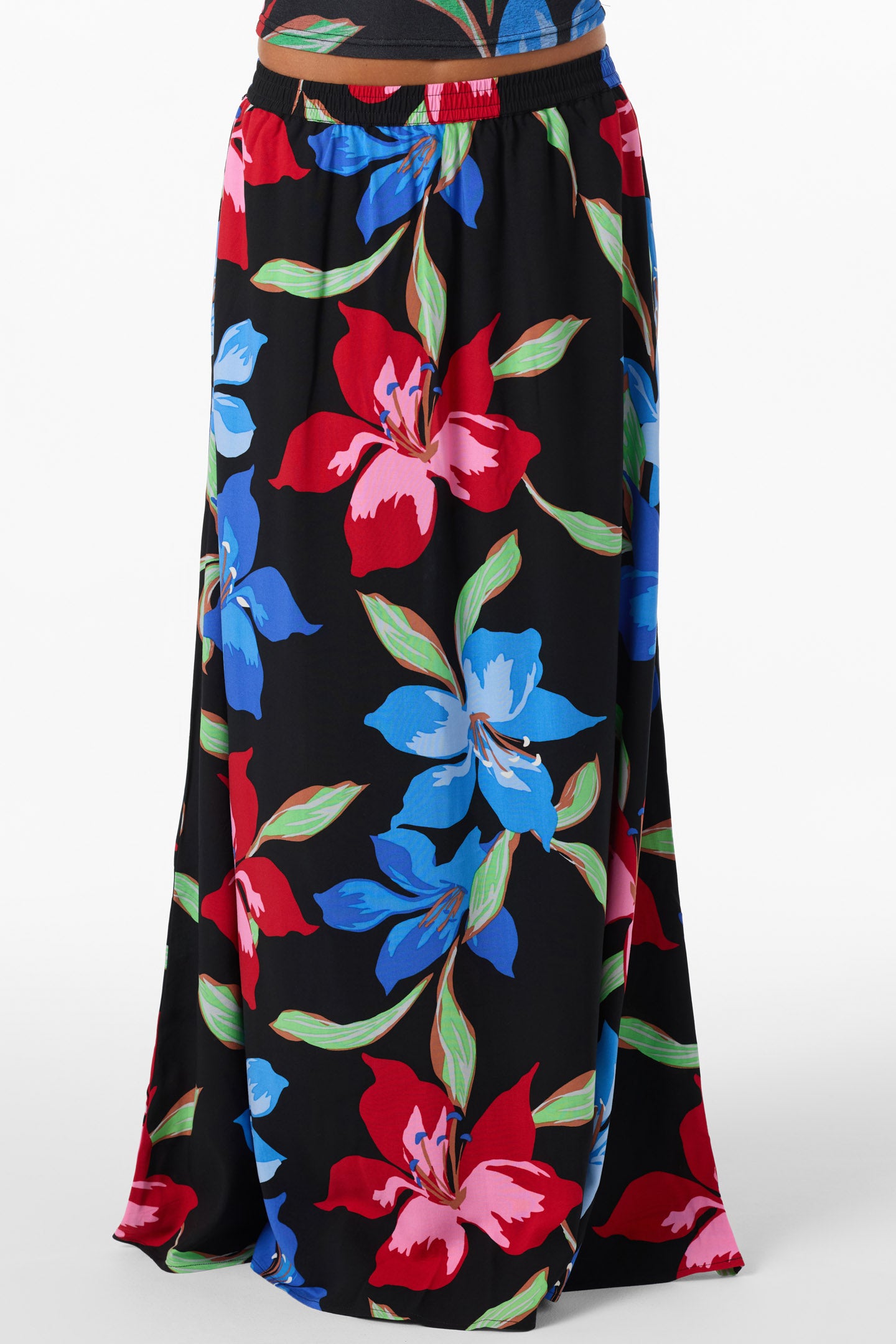 Lindon Floral Skirt - Black | O'Neill