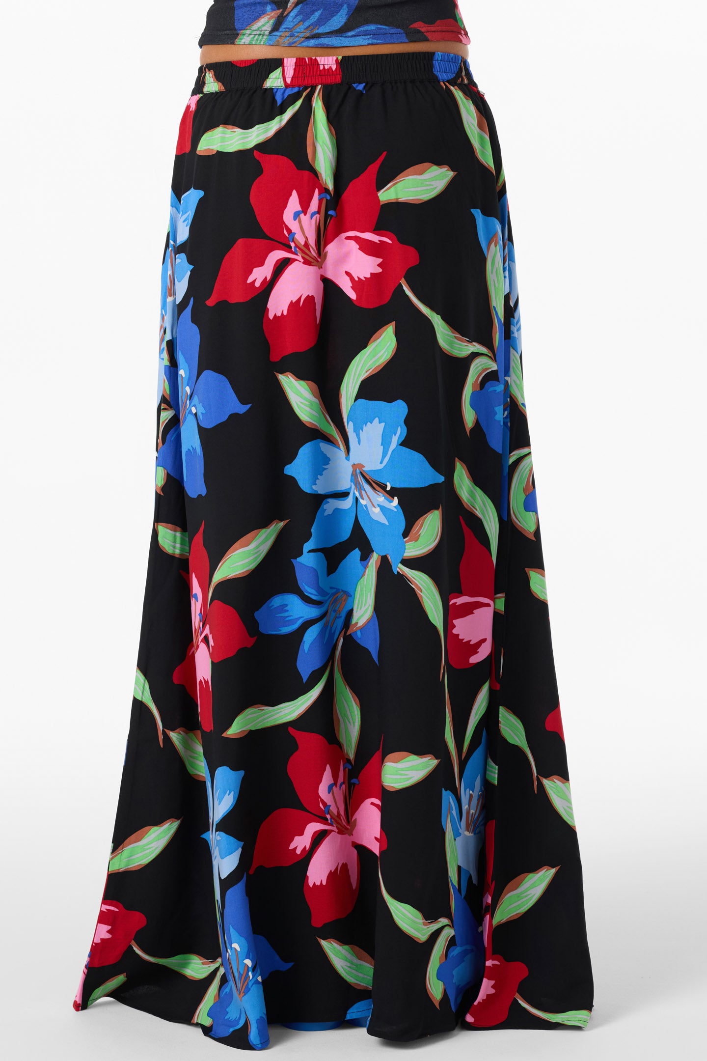 Lindon Floral Skirt Skirts - Black | O'Neill
