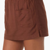 Townes Solid Skort - Coconut Brown | O'Neill