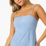 Cassie Monstera Short Dress - Blue Glass | O'Neill