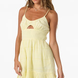 Adelaide Mini Dress - Citron | O'Neill
