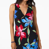 Eloise Floral Short Dress - Black | O'Neill