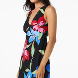 Eloise Floral Short Dress - Black | O'Neill