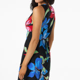 Eloise Floral Short Dress - Black | O'Neill