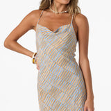 Holly Stripe Midi Dress - Dark Khaki | O'Neill