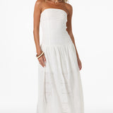 Maisie Maxi Dress - White | O'Neill