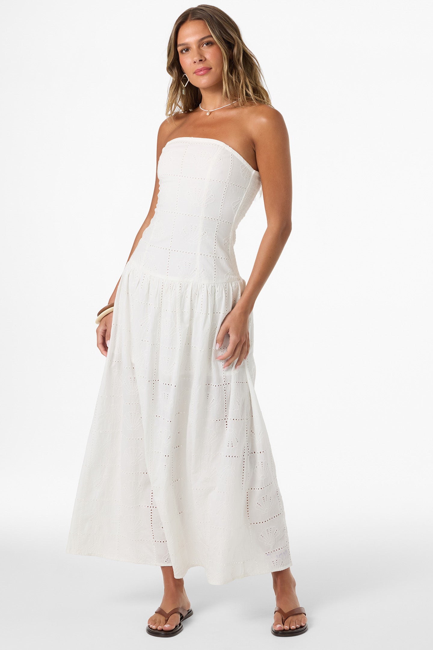Maisie Maxi Dress - White | O'Neill