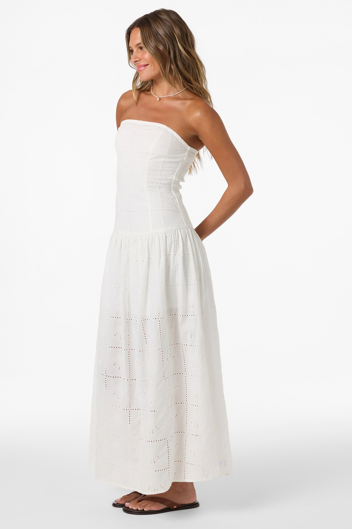 Maisie Maxi Dress - White | O'Neill