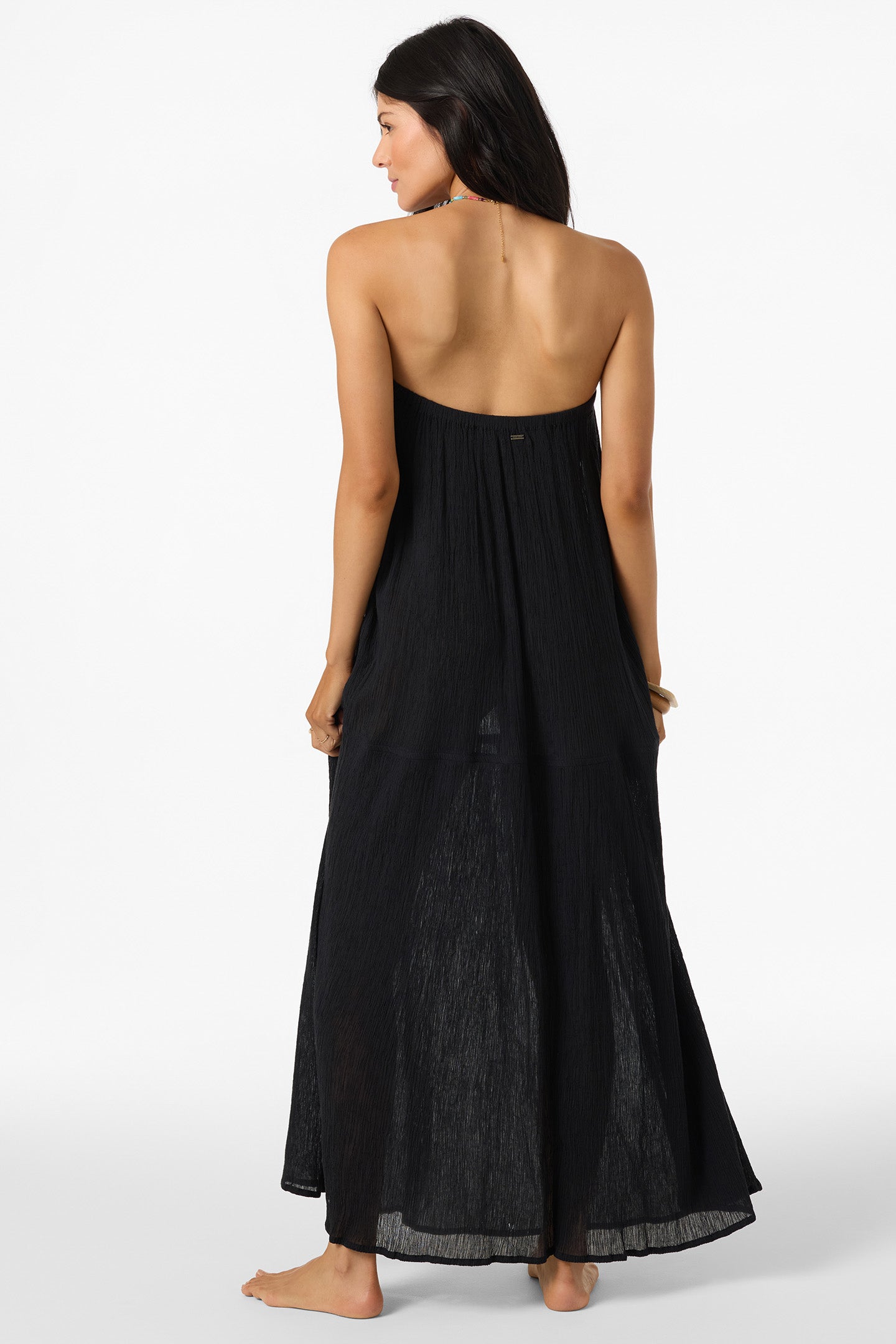 Janey Maxi Cover-Up Dress - Black | O'Neill