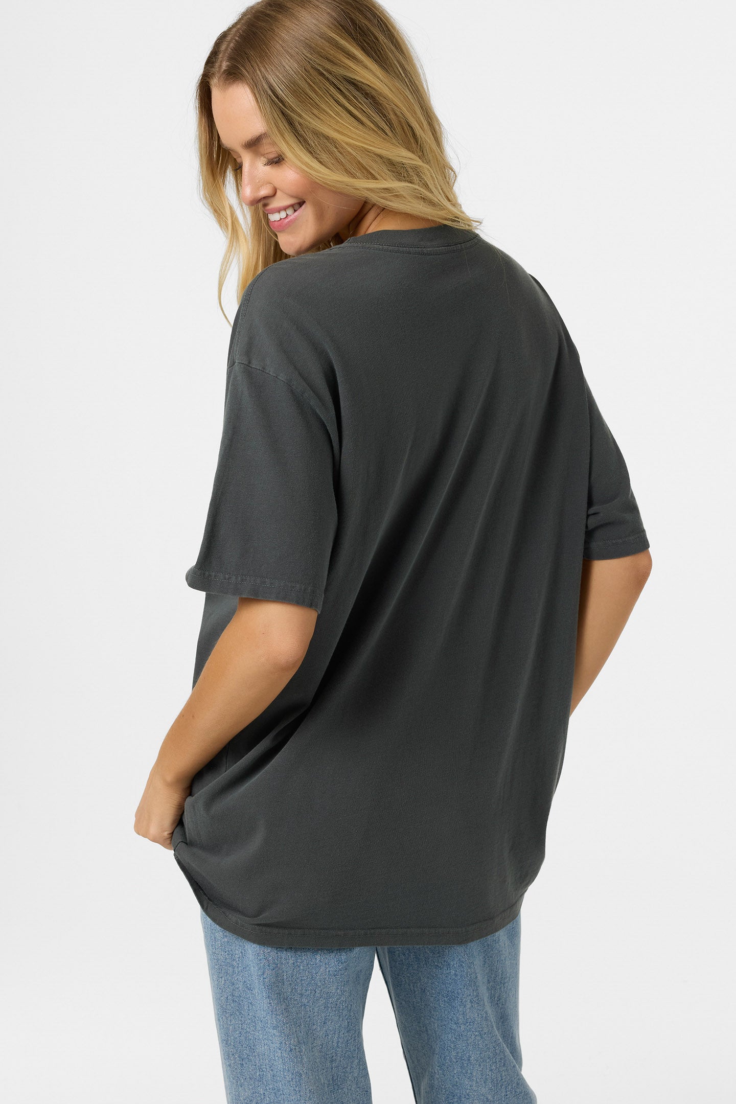 O'Riginals Wave Tone Oversized Tee - Dark Shadow | O'Neill