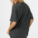 O'Riginals Wave Tone Oversized Tee - Dark Shadow | O'Neill