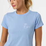 Okeedoke Fitted Tee - Blue Glass | O'Neill