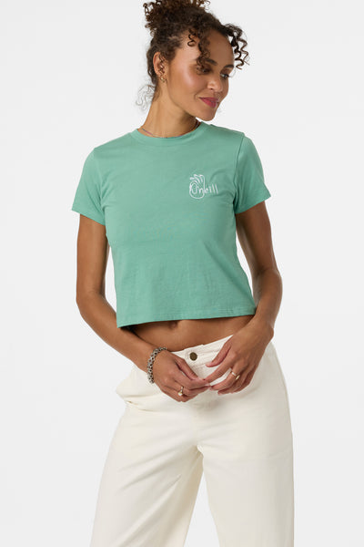 Okeedoke Fitted Tee - Green | O'Neill