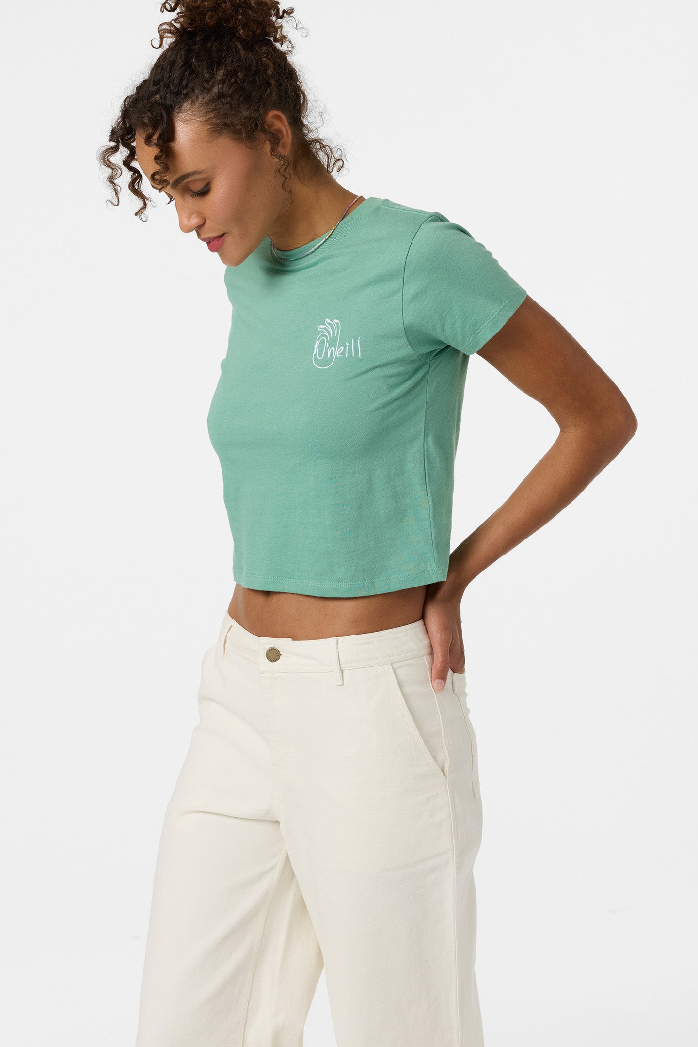 Okeedoke Fitted Tee - Green | O'Neill