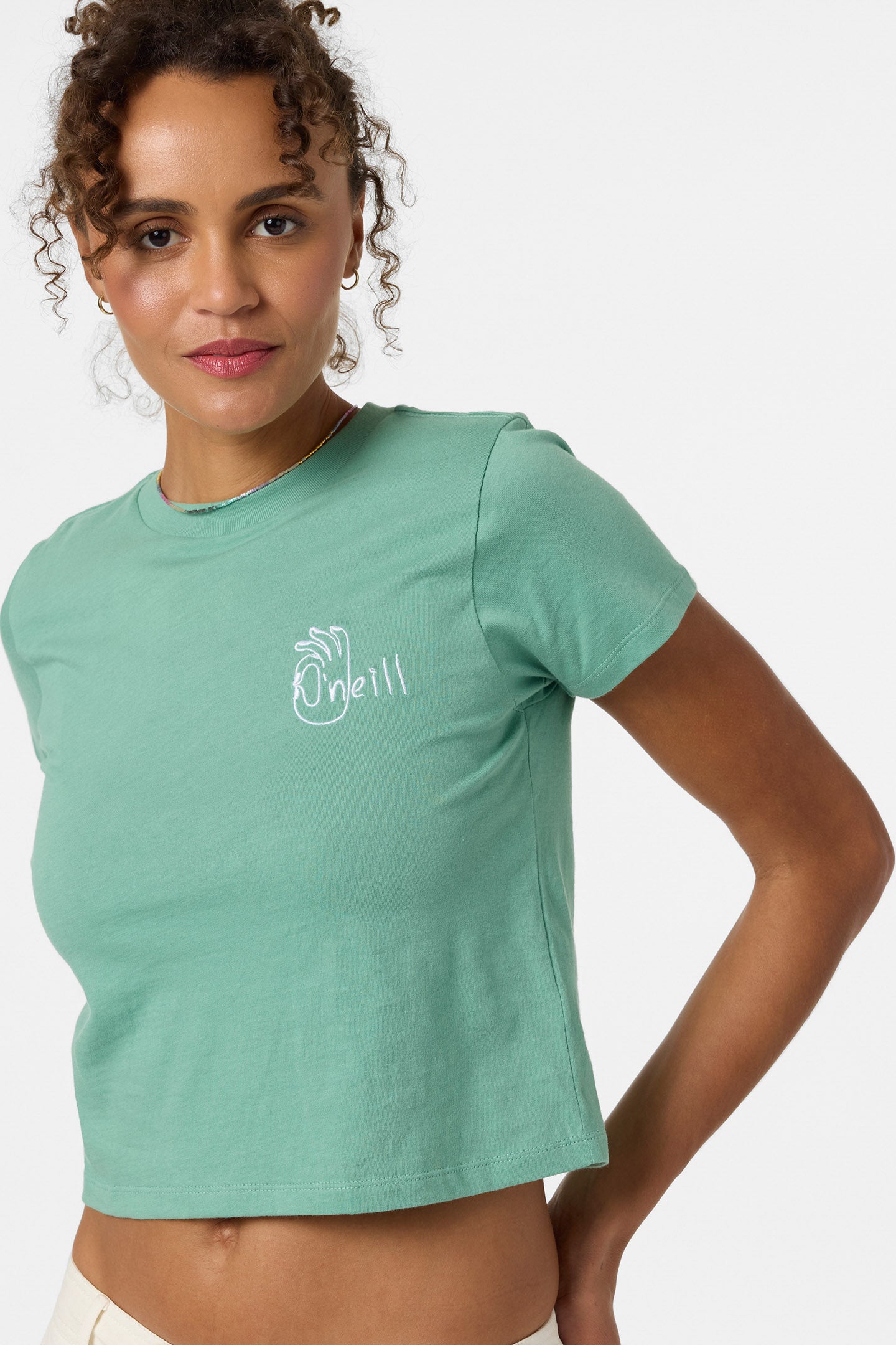 Okeedoke Fitted Tee - Green | O'Neill