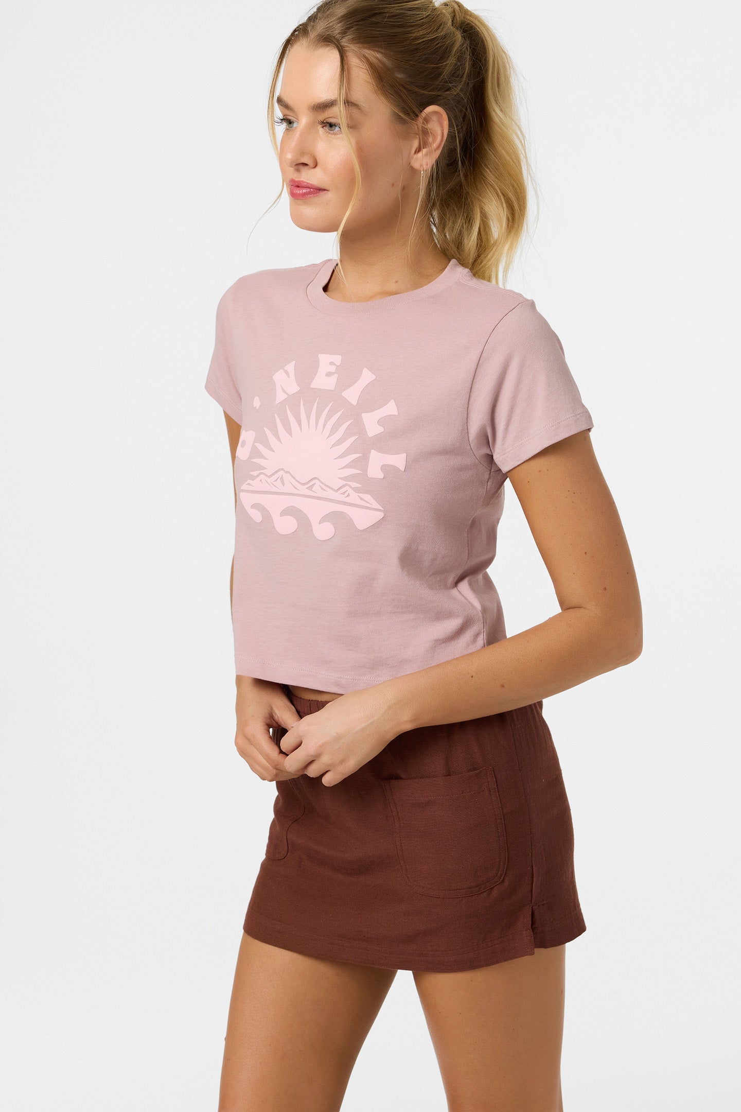 Strato Fitted Tee - Orchid | O'Neill