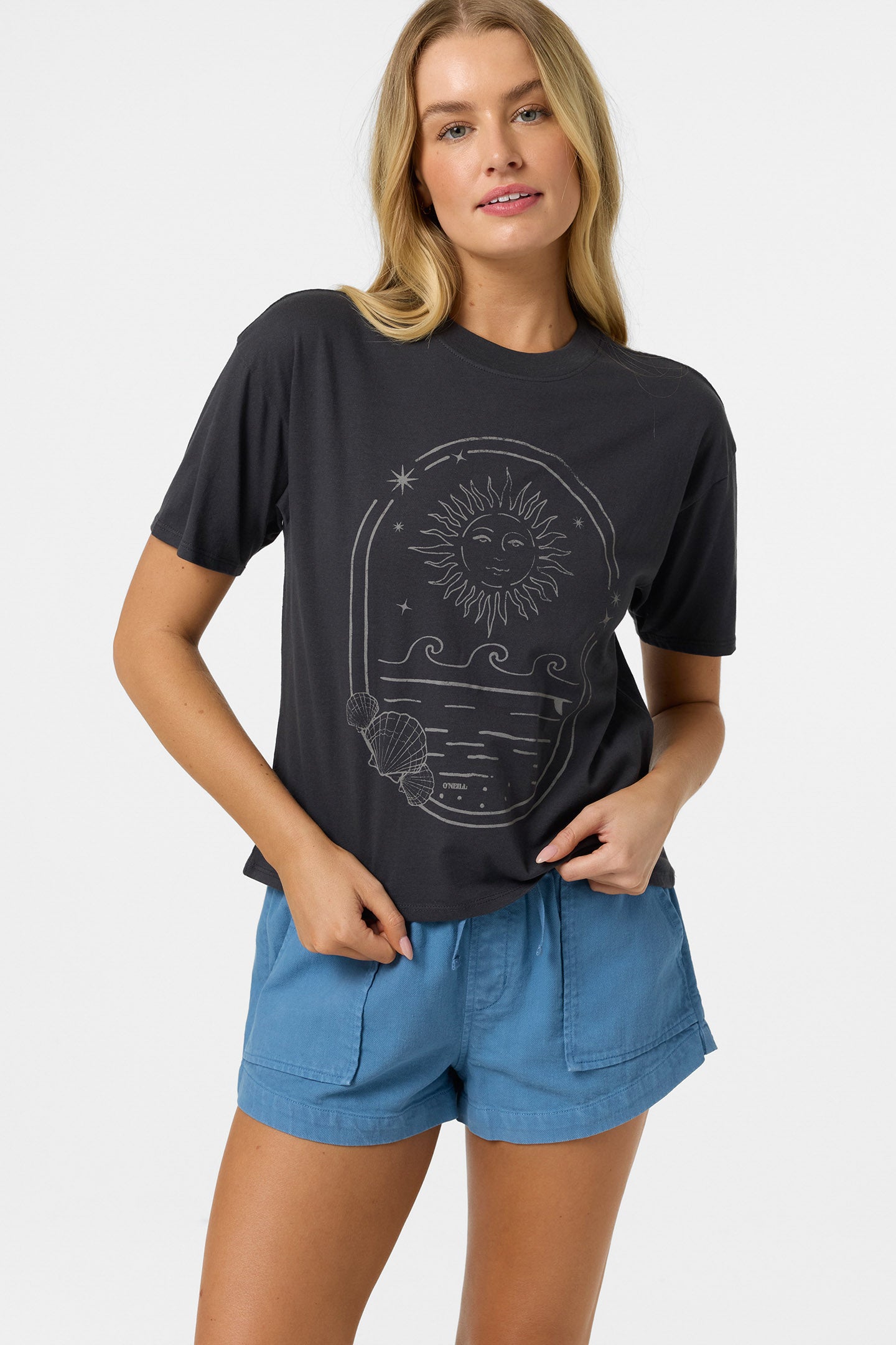 Sun Shell Easy Tee - Phantom | O'Neill