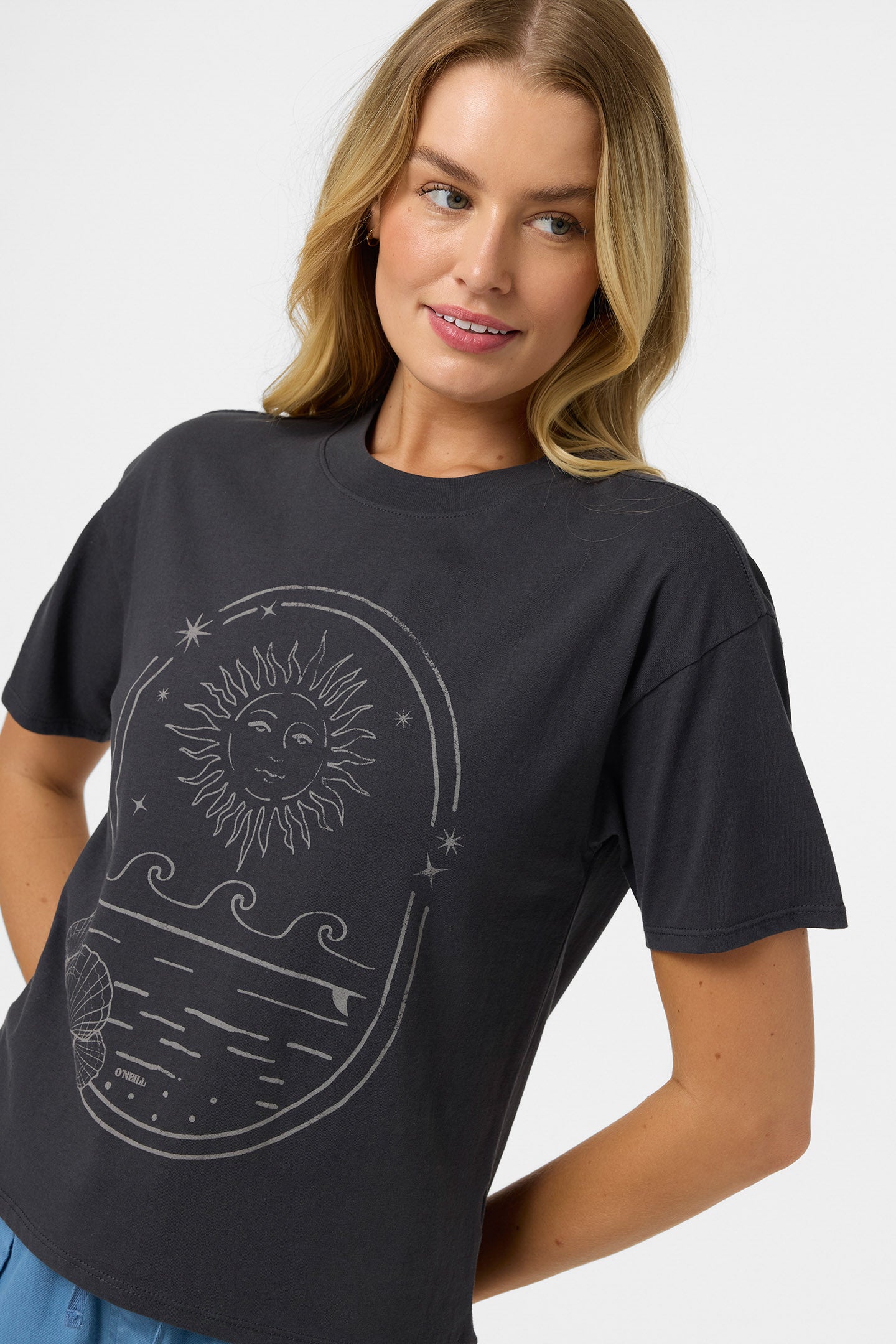 Sun Shell Easy Tee - Phantom | O'Neill