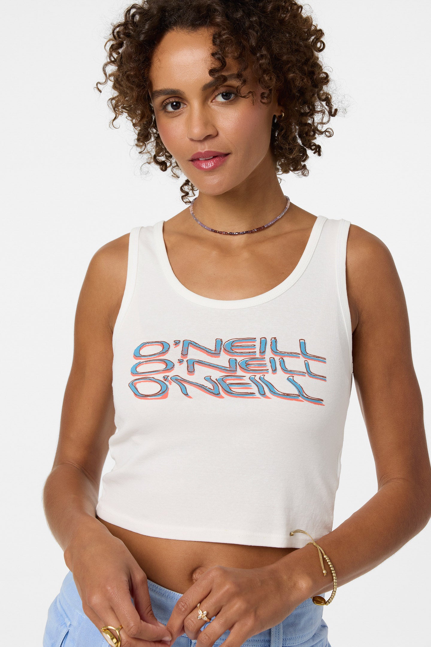 Tripples Scoop Neck Tank - Tofu | O'Neill