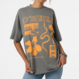 Tropic Meltdown Oversized Tee