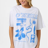 Tropic Meltdown Oversized Tee - White | O'Neill