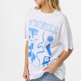Tropic Meltdown Oversized Tee - White | O'Neill
