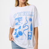 Tropic Meltdown Oversized Tee - White | O'Neill
