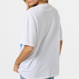 Tropic Meltdown Oversized Tee - White | O'Neill