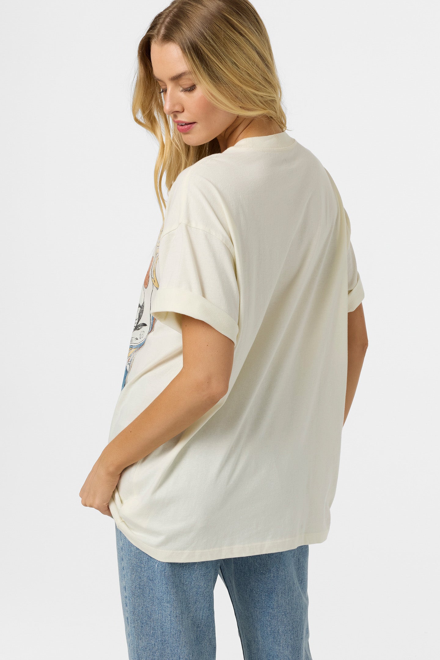 Wave Rider Oversized Tee - Tofu | O'Neill