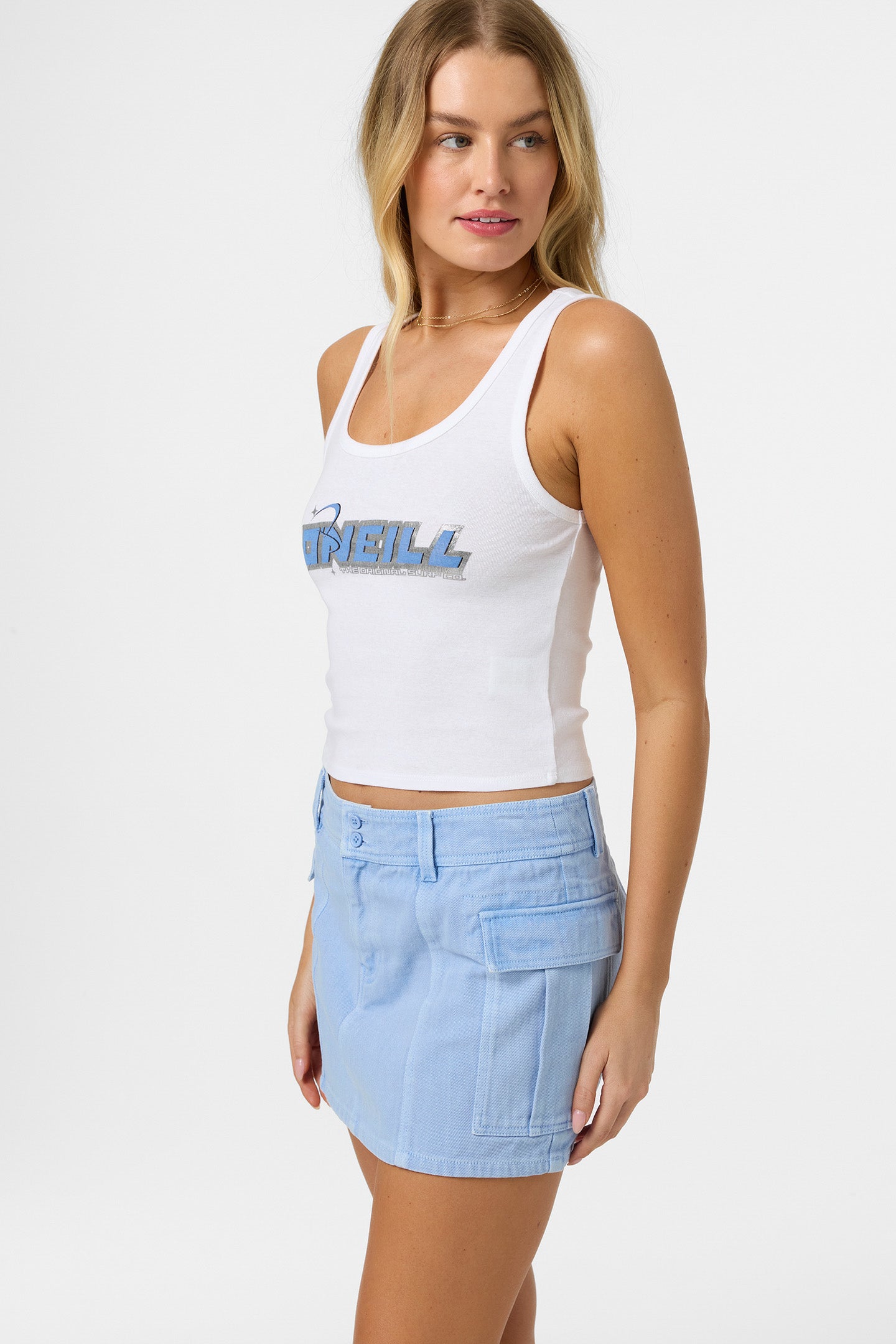 Atomic Scoop Neck Tank - White | O'Neill